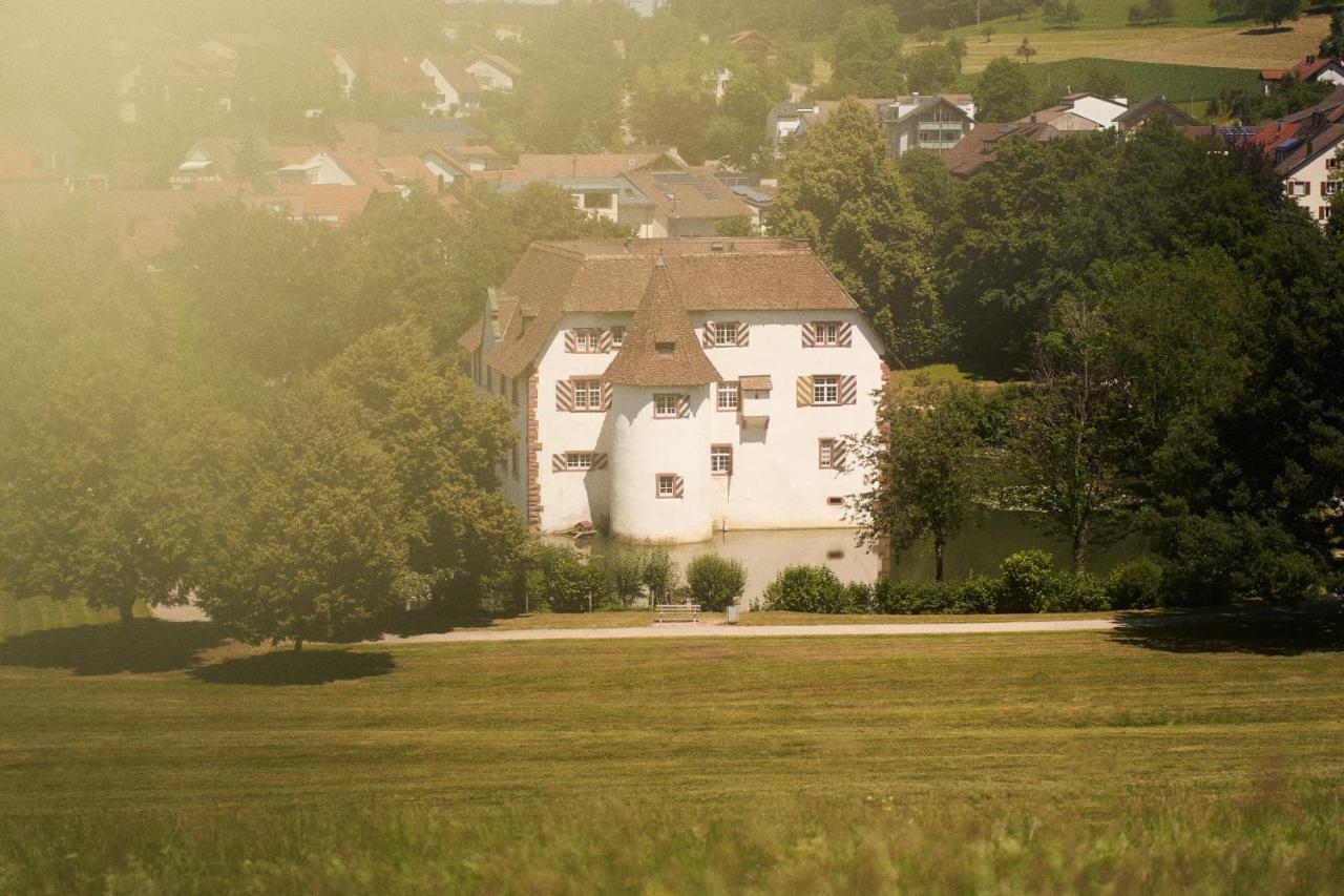 Gaestehaus Am Wasserschloss & Restaurant Wasserschloss Inzlingen المظهر الخارجي الصورة